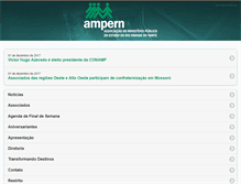 Tablet Screenshot of ampern.org.br